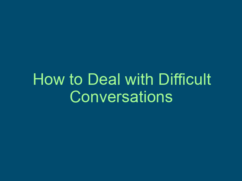 How to Deal with Difficult Conversations Top Line Recruiting how to deal with difficult conversations 948 1