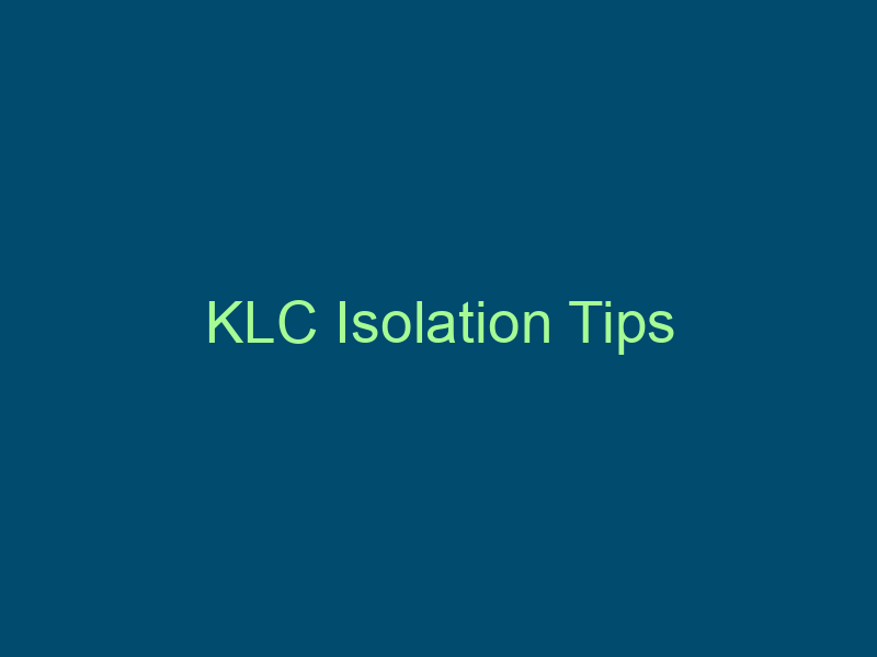 KLC Isolation Tips Top Line Recruiting klc isolation tips 579